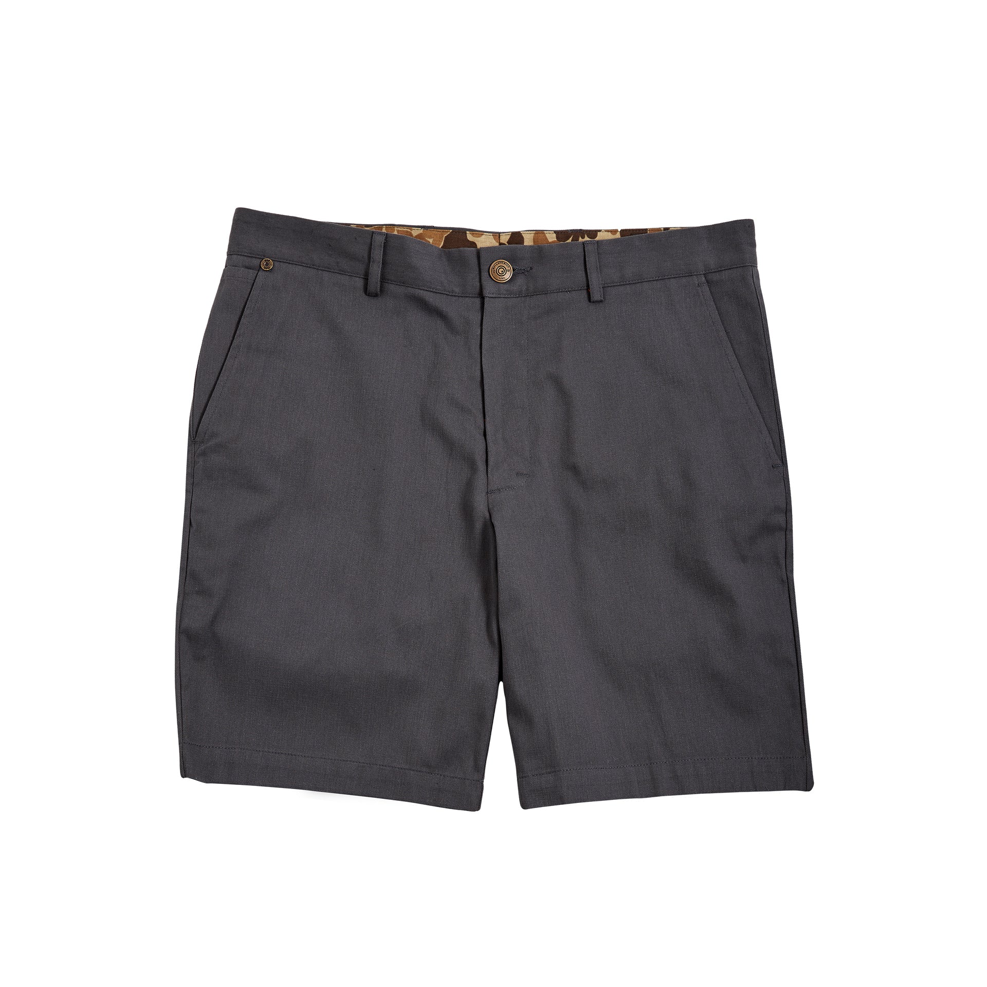 6 Point Short Sanded Twill - Graphite - Ball and Buck