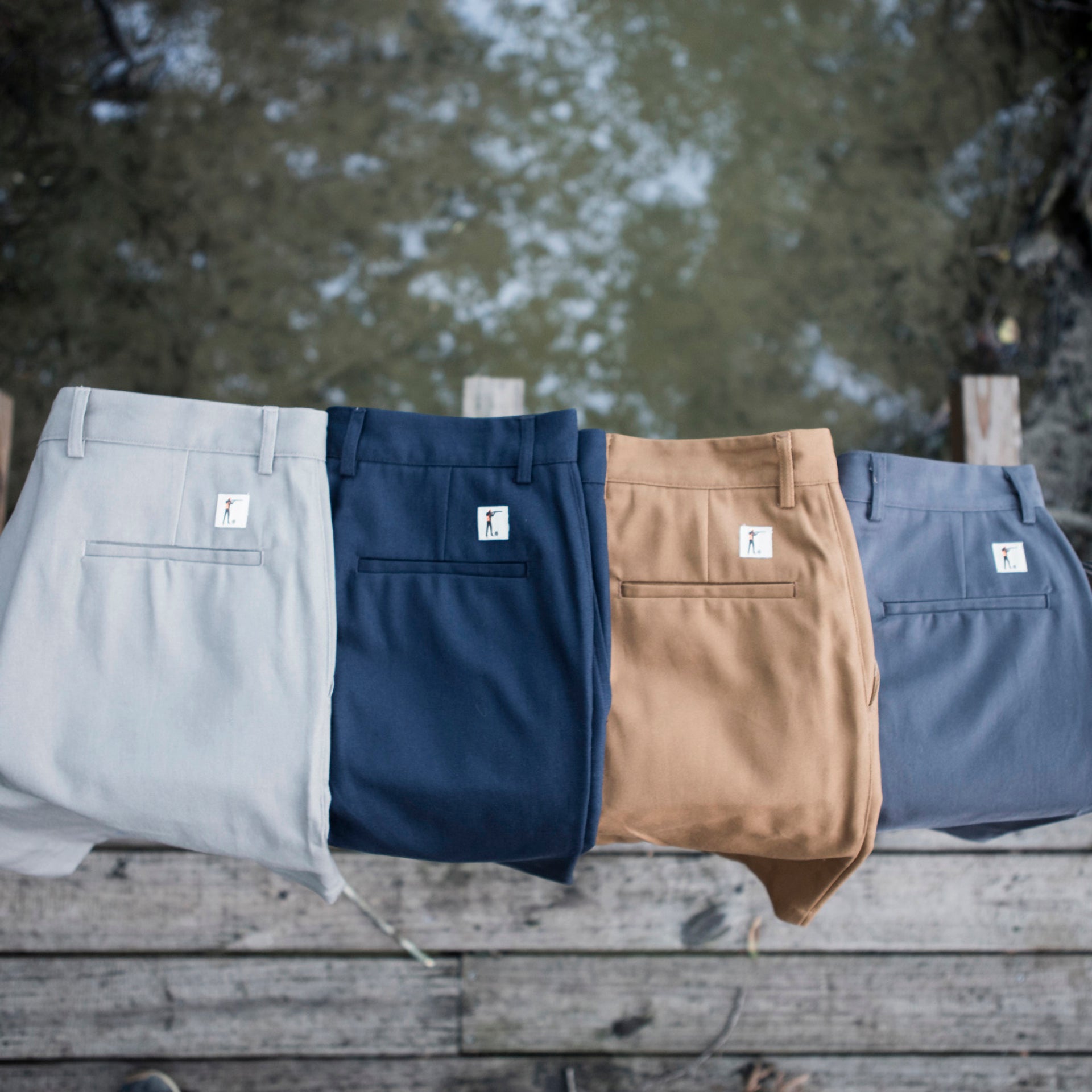 6 Point Duck Cotton Short - Khaki - Ball and Buck