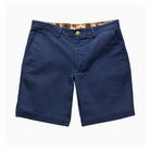 6 Point Short Chino Twill - Navy - Ball and Buck