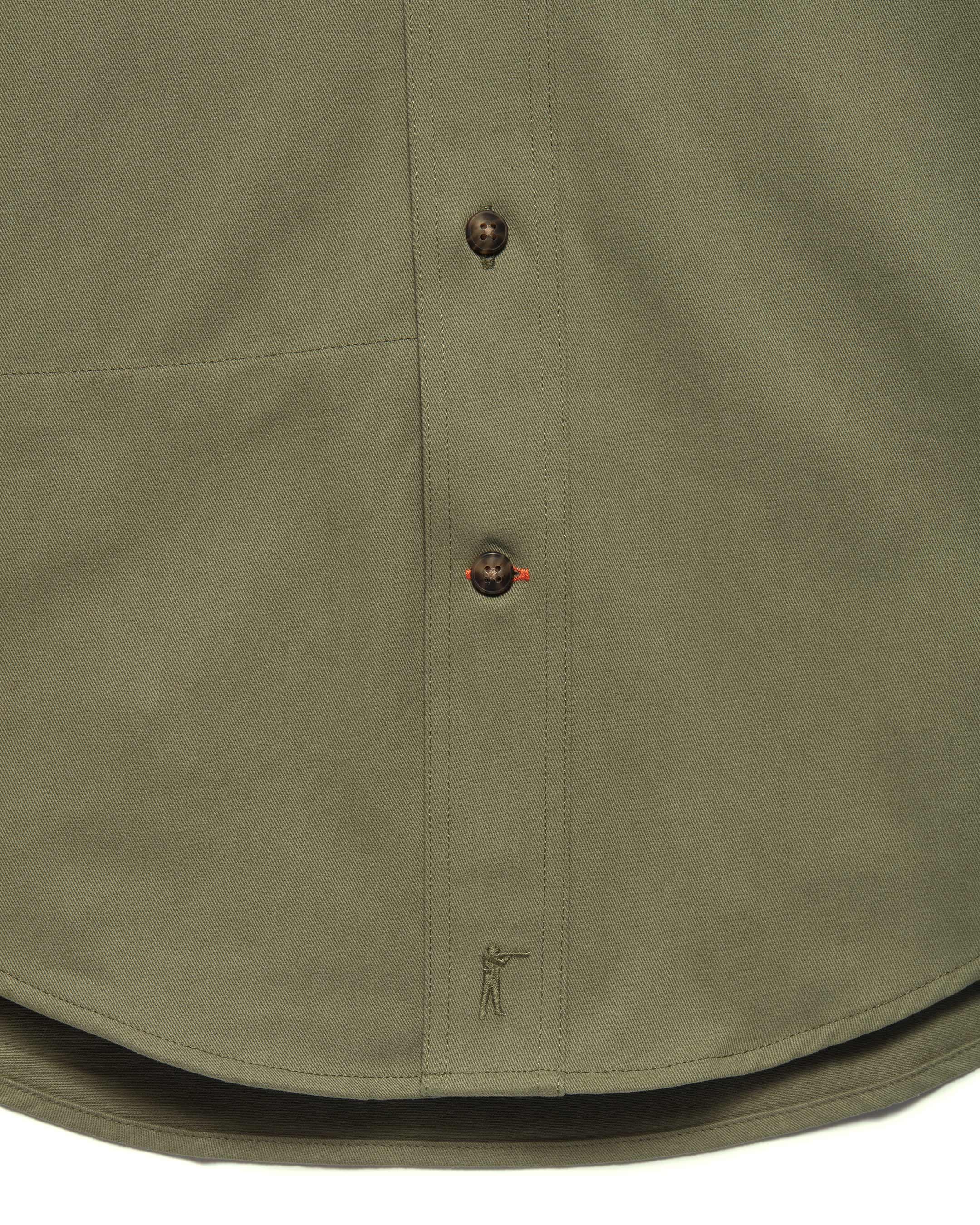 The Scout Shirt in Weathered Moss - Ball and Buck