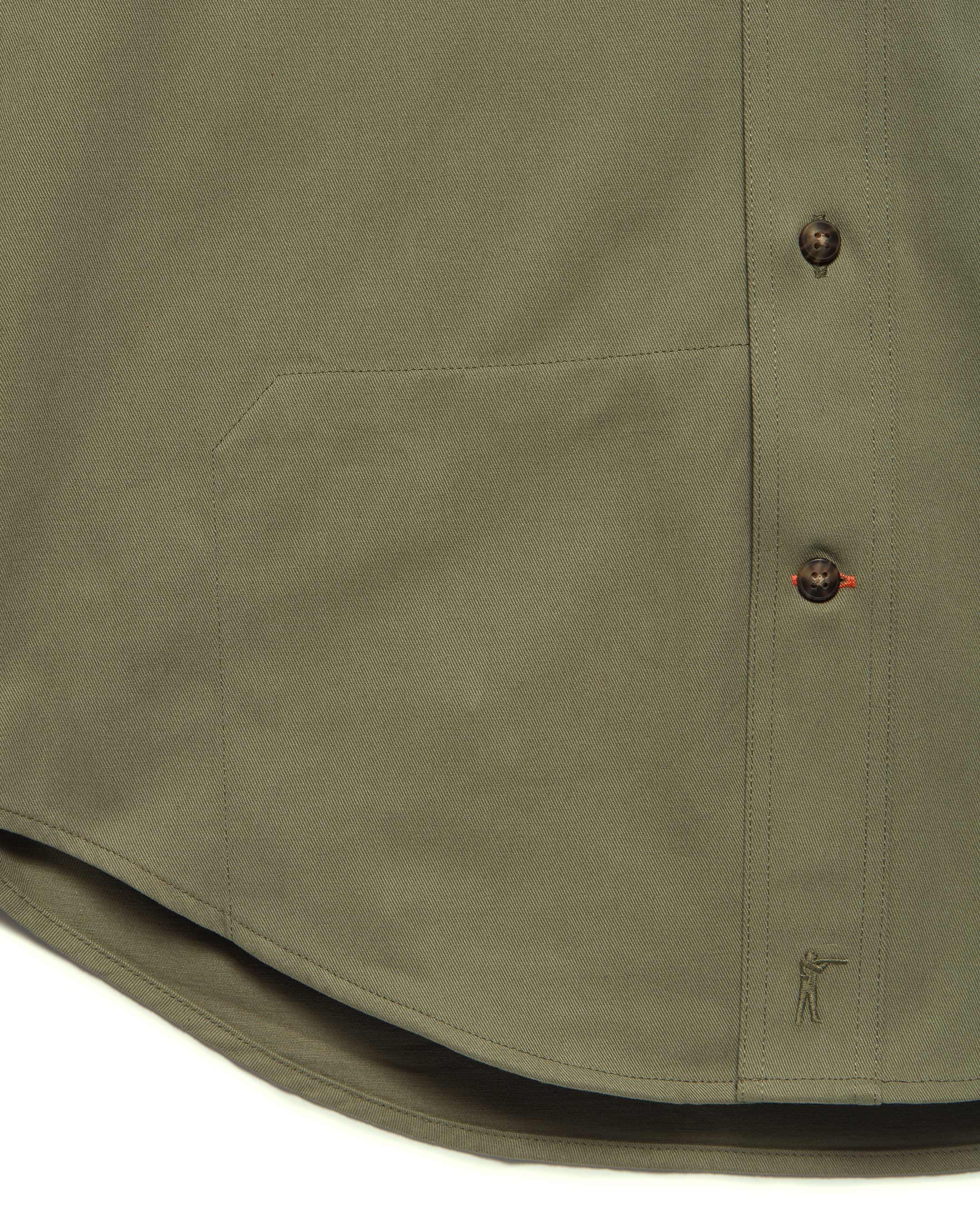 The Scout Shirt in Weathered Moss - Ball and Buck