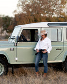 The Joan Shirt - White Oxford - Ball and Buck