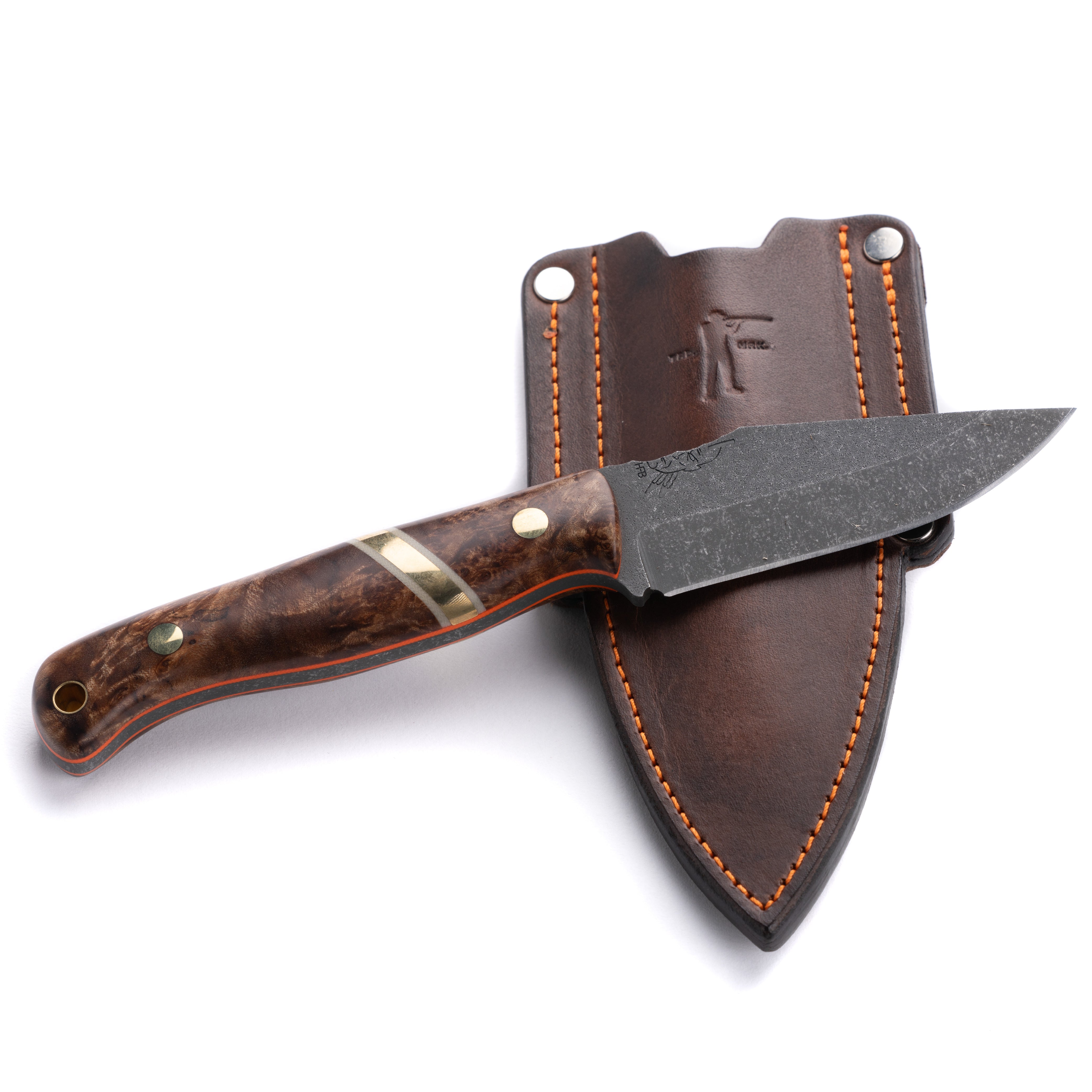 Half Face Blades X Ball and Buck Field Knife - Ball and Buck