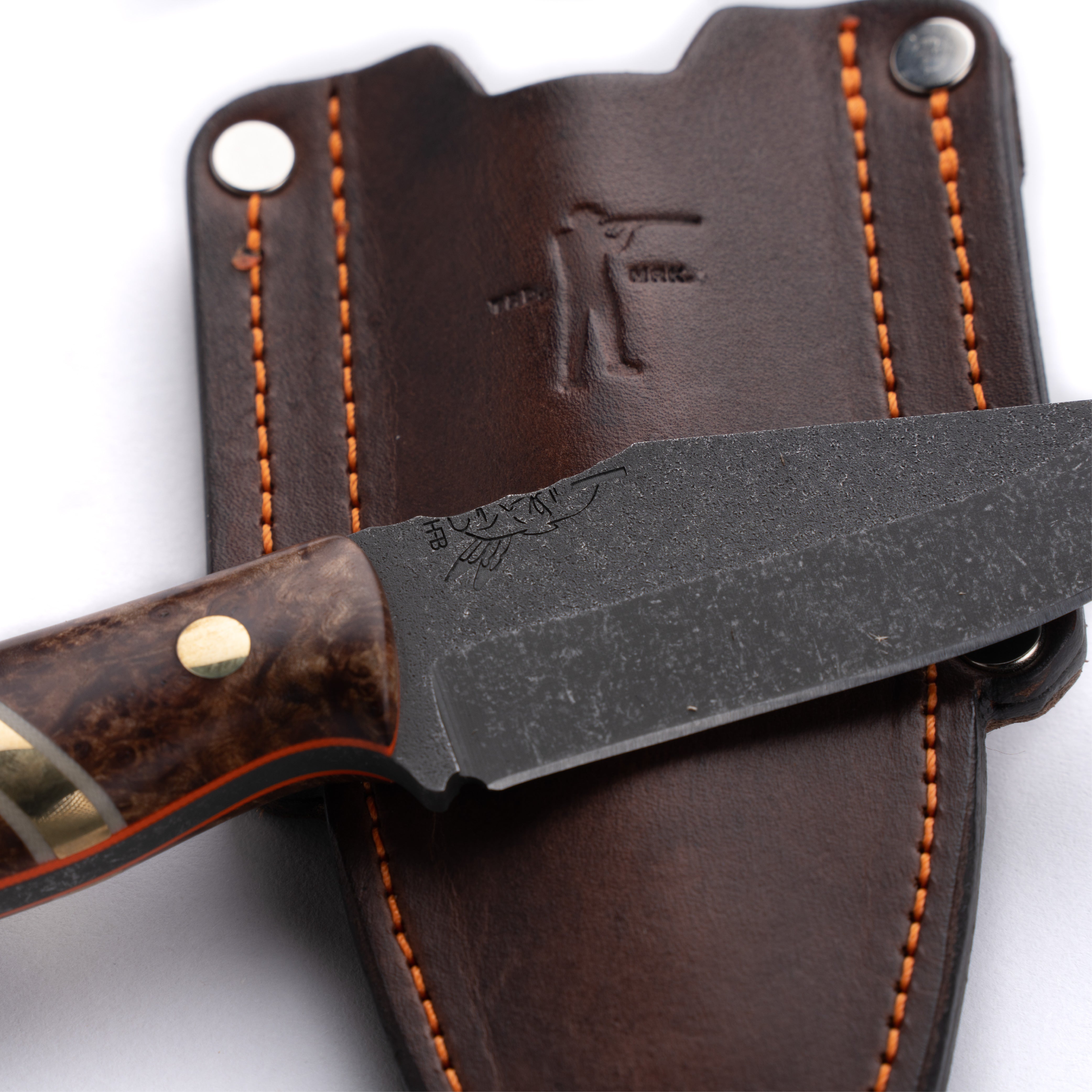 Half Face Blades X Ball and Buck Field Knife - Ball and Buck